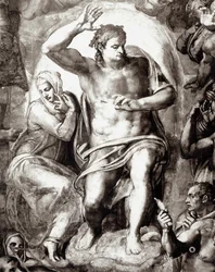Christ (detail) from The Last Judgement